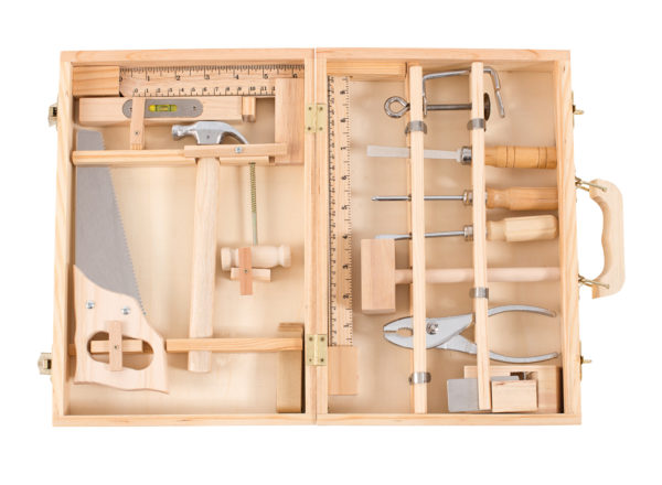 Grande valise bricolage (14 outils) 