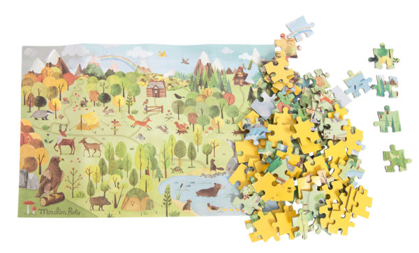 Puzzle de l'explorateur – La Forêt – 96 pièces