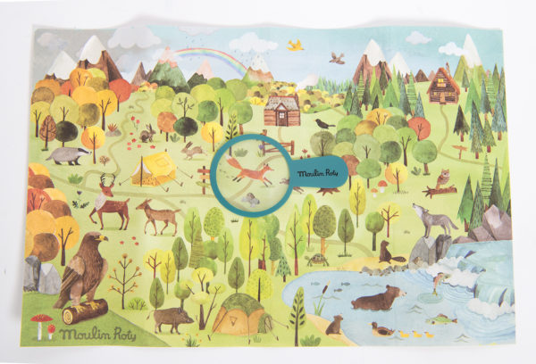 Puzzle de l'explorateur – La Forêt – 96 pièces – Image 2