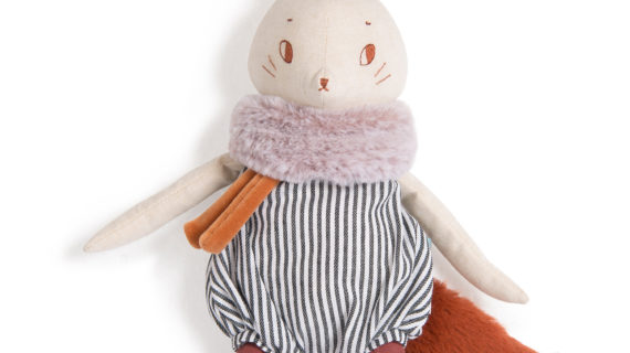 Grand lapin Plume Après la pluie