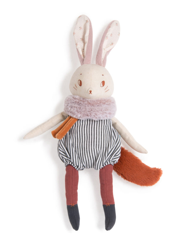 Grand lapin Plume Après la pluie