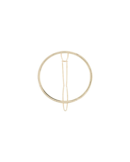 Barrette métal ronde