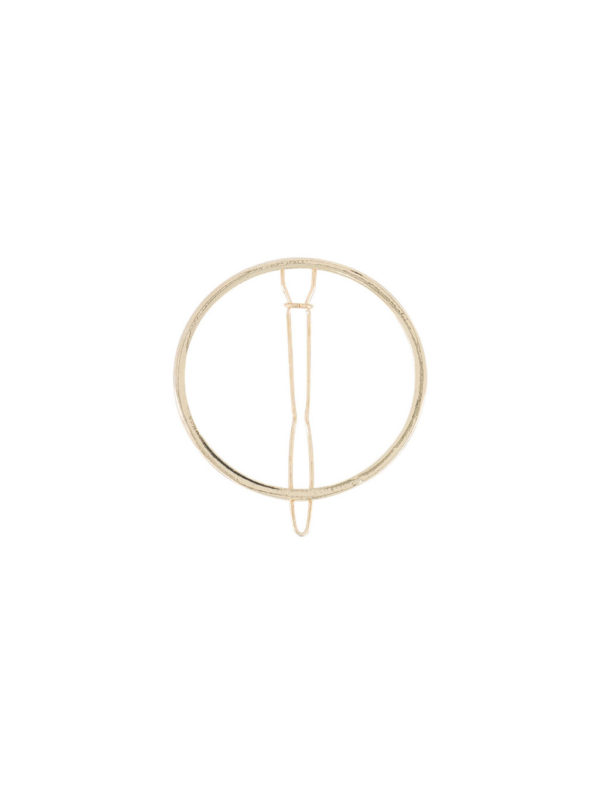 Barrette métal ronde