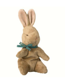 Petit Doudou Lièvre ruban bleu