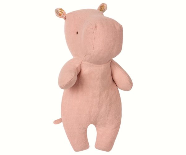 Petit Doudou Hippopotame rose