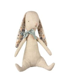 Doudou Lapin ruban bleu