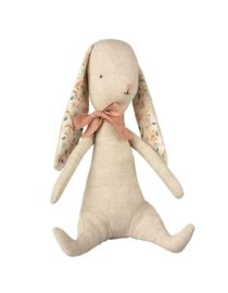 Doudou Lapin ruban rose