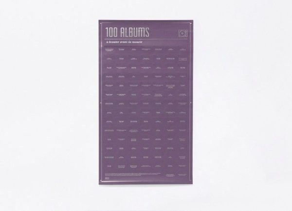 100 Albums À Écouter Avant De Mourir Poster