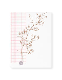 Carte simple A5 - Spring Grid