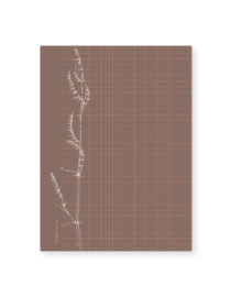 Carte simple A5 - Grass grid