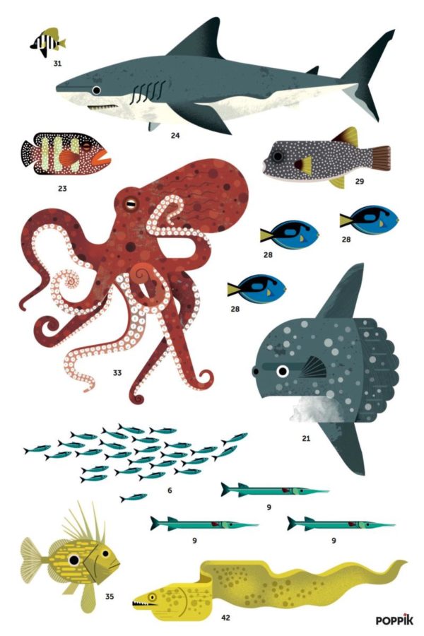 Poster en stickers - Océans (6-12 ans) – Image 3