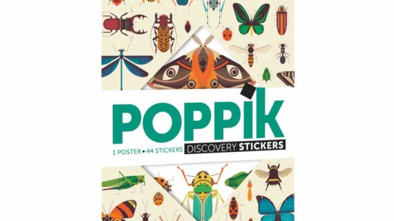 Poster en stickers - Insectes (5-12 ans)