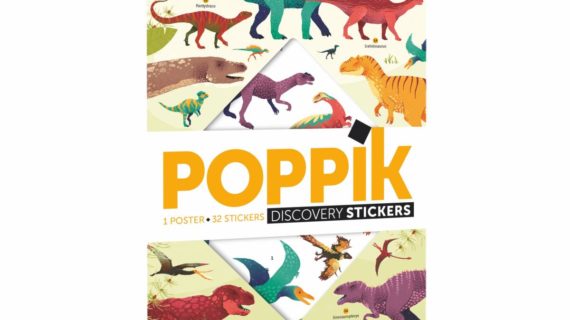 Poster en stickers - Dinosaures (5-12 ans)