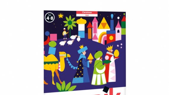 Poster en gommettes - Noël (3-8 ans)