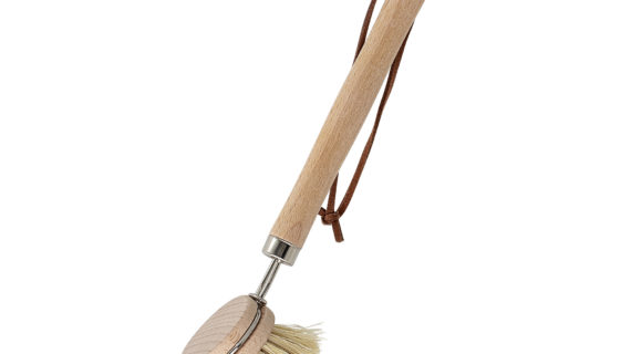 Petit brosse à vaisselle en hêtre