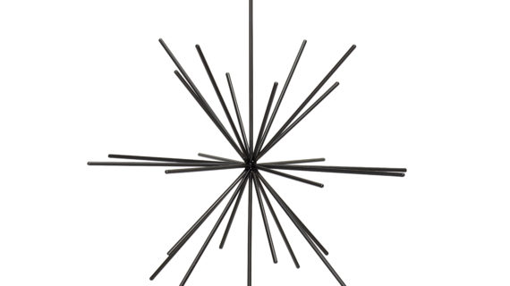 Grande étoile en métal pour décoration