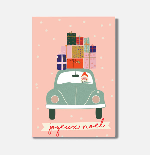 Carte double - Joyeux noël