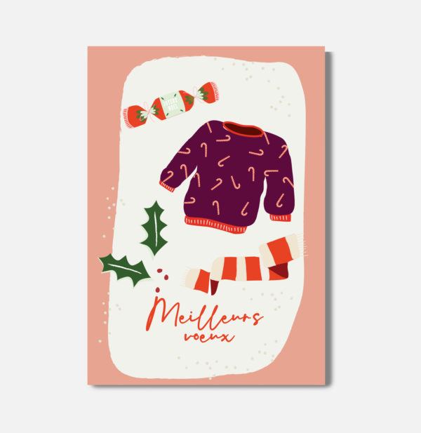 Carte double  - Meilleurs voeux