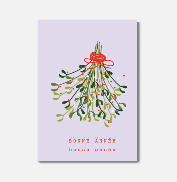 Carte double  - Bonne année