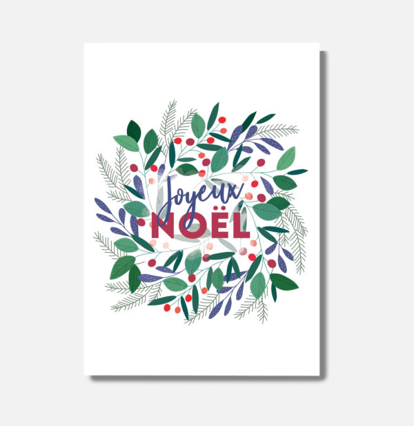 Carte à planter - Joyeux noël