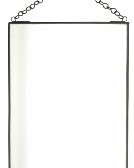 Miroir suspendu noir