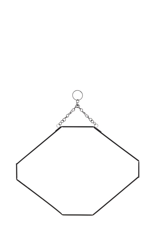 Miroir suspendu Noir