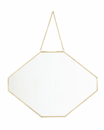 Miroir suspendu Doré