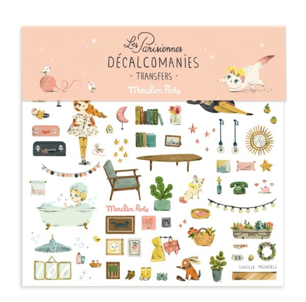 Décalcomanies dans la maison Les Parisiennes