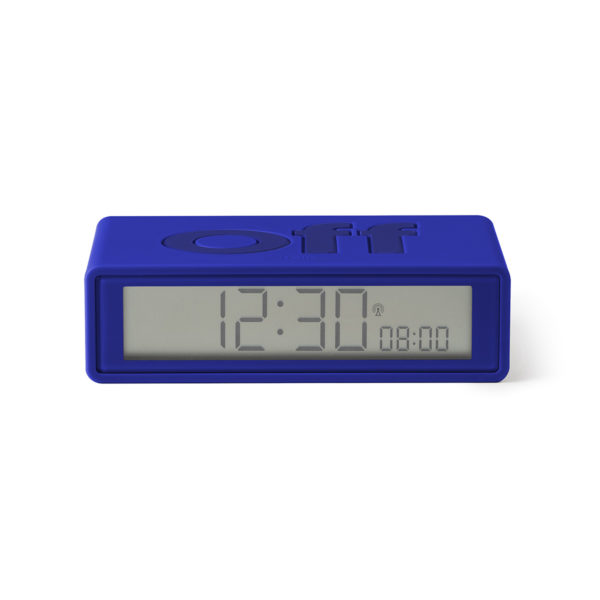 Réveil LCD réversible radio-contrôlé Flip+ Marine