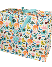 Grand sac cabas zippé Animaux sauvges