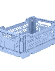 Caisse pliante Bleu bébé - Petite