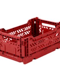 Caisse pliante Terre rouge - Petite