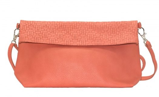 Sac bandoulière Ripauste Corail tressé