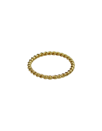 Bague torsadée taille S