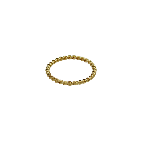 Bague torsadée taille S