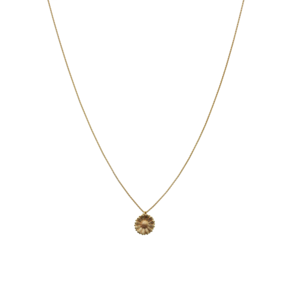 Collier avec marguerite moyenne