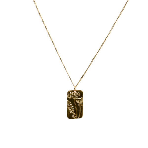 Collier fleurs mélangées
