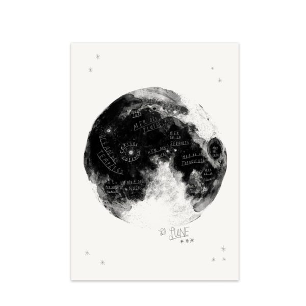 Affiche La lune