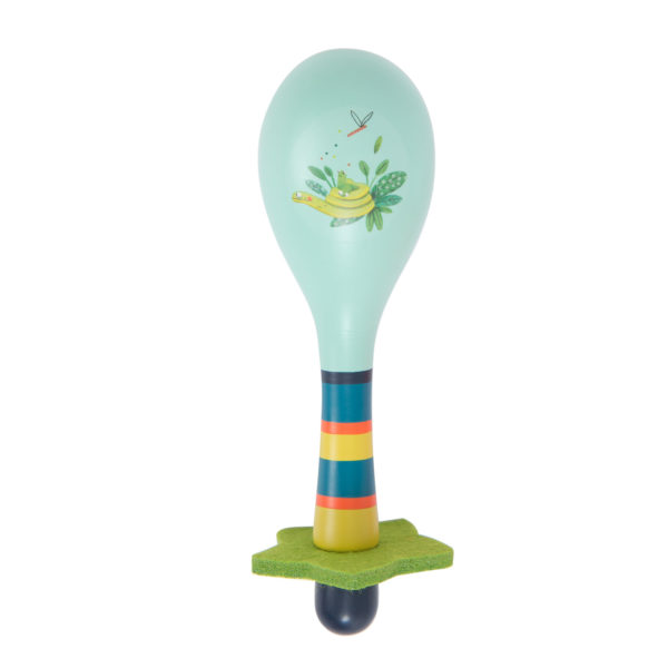 Maracas verte Dans la jungle