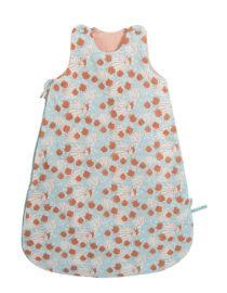 Gigoteuse fleurie bleue 70 cm Après la pluie