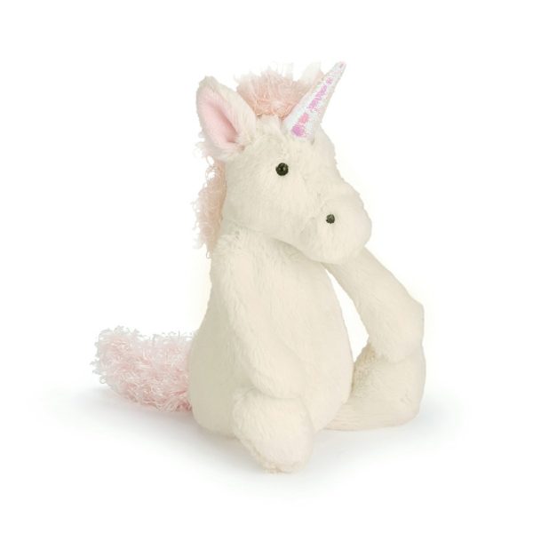 Peluche Licorne timide moyenne