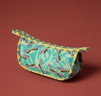 Troussette Toile Lucie Turquoise