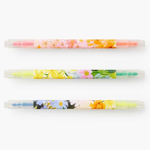 Set de 3 surligneurs - 6 couleurs - Marguerite – Image 2