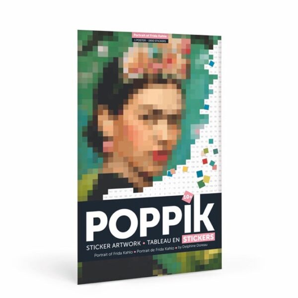 Poster en stickers - Frida Kahlo (+10 ans)