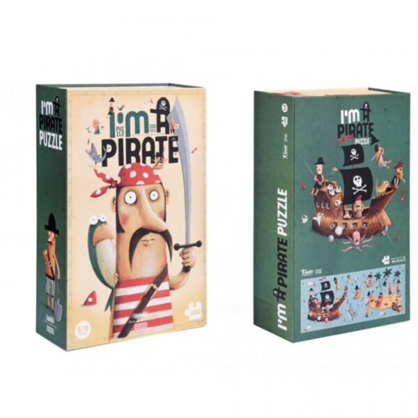 Puzzle Je suis un pirate