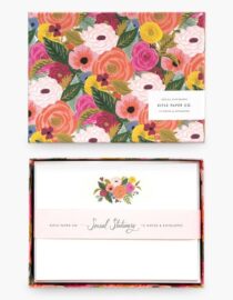 Set de 12 cartes + enveloppes - Juliet Rose - 12,7x17,8cm