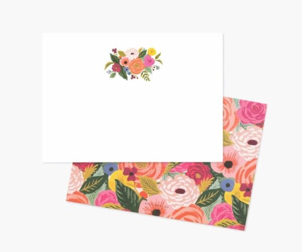 Set de 12 cartes + enveloppes - Juliet Rose - 12,7x17,8cm – Image 2