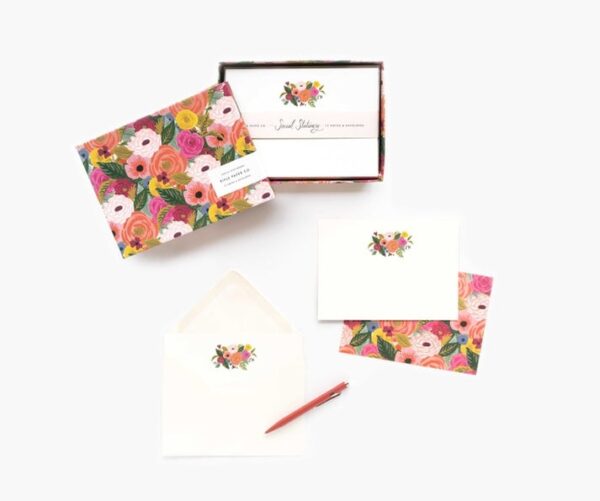 Set de 12 cartes + enveloppes - Juliet Rose - 12,7x17,8cm – Image 3