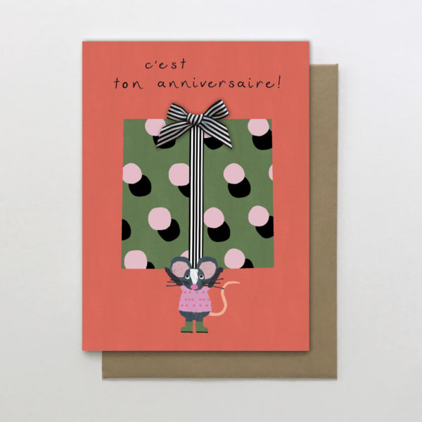 Carte double C'est ton anniversaire