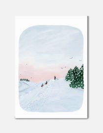 Carte double Luges